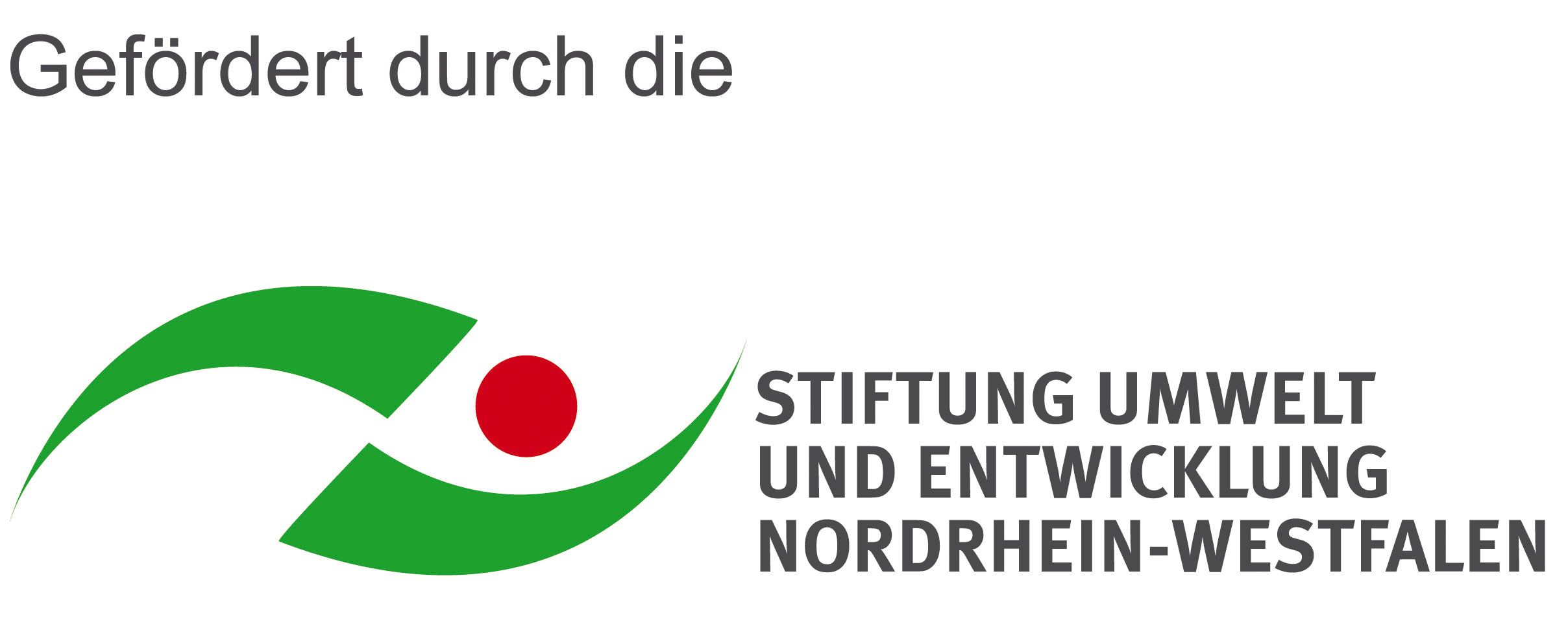Logo Förderung durch Stiftung Umwelt und Entwicklung NRW
